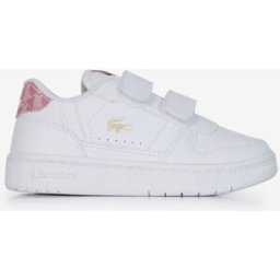 Schoenen Lacoste T-clip Set Monogram- Baby Wit/roze Unisex 21