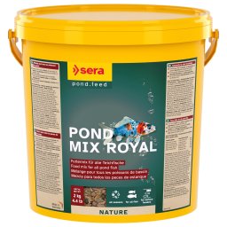 Voordeelverpakking: 2x10l Sera Pond Mix Royal Nature vijvervisvoer