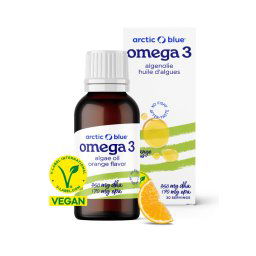 Arctic Blue Kids Omega-3 Algenolie Sinaasappelsmaak