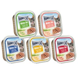 Happy Cat Minkas Duo Fijne Paté Kuipjes 12 x 100 g