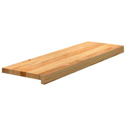vidaXL Traptreden 20 st 80x30x2 cm massief eikenhout lichtbruin