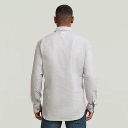 Marine Slim Overhemd - Meerkleurig - Heren