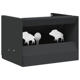 Kogel Trap Box Zwart 29 x 22 x 20 cm Staal