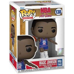 Funko Pop! - NBA Legends Magic Johnson (Blue All Star Uniform 1991) #138