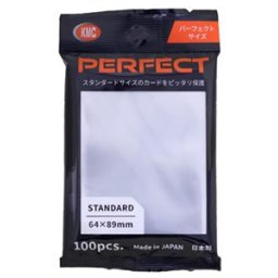 KMC Standard Sleeves - Perfect Size (100 Sleeves)