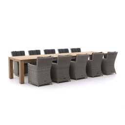 + 15% kassakorting | Intenso Adriano/ROUGH-X 400cm dining tuinset 11-delig - Laagste prijsgarantie!