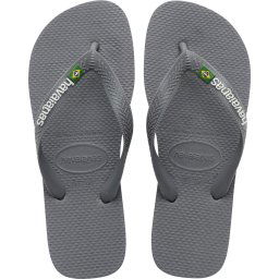 Havaianas - Maat 41/42 Slim Glitter II Dames Slippers - Ice Grey