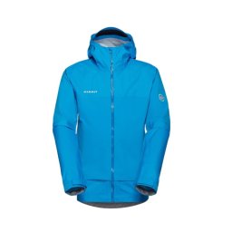 MAMMUT Ducan Guide HS Hooded glacier blue - windjak M