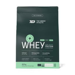 The Green Athlete Whey Protein Concentrate Unflavoured Bio Poeder