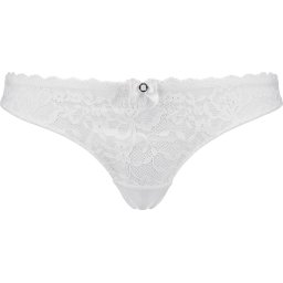 Hunkemöller - Maat M String Onderbroek Maya - wit