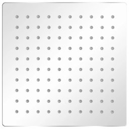 vidaXL Regendouchekop roestvrij staal 20x20 cm vierkant