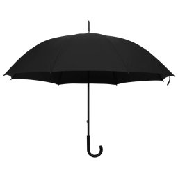 vidaXL Paraplu 130 cm zwart