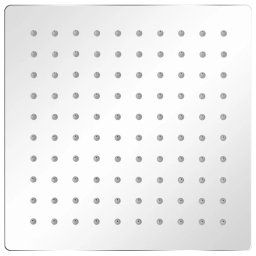 vidaXL Regendouchekoppen 2 st 20x20 cm roestvrij staal