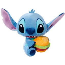 Disney - Stitch met Hamburger (25cm)