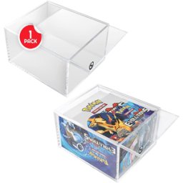 Acrylic Case - Pokemon Boosterbox - Sliding Lid (4mm)
