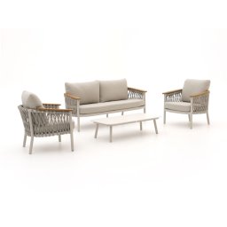 + 15% kassakorting | Bellagio Birgi Novo stoel-bank loungeset 4-delig - Laagste prijsgarantie!