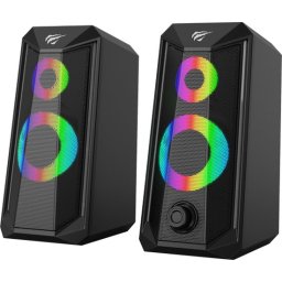 HAVIT SK202 Bedrade 3.5 MM Computer Speakers met RGB