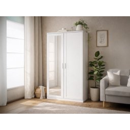 Kast RIGA 2 deuren wit