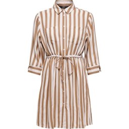 ONLY - Maat 42 - ONLTAMARI 3/4 SHIRT DRESS WVN NOOS Dames Vest