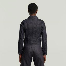 Pitched Hem Slim Jack - Donkerblauw - Dames