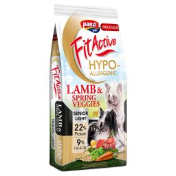 Voordeelpakket: 2 x 15 kg FitActive Originals Senior Hypoallergenic Lam hondenvoer droog