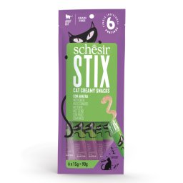 90g Schesir Stix Creamy Snacks Eend Kattensnack