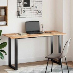 vidaXL Tafelblad rechthoekig 140x60x2 cm massief acaciahout