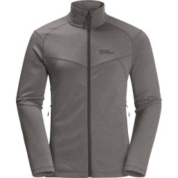 Jack Wolfskin Maat M Fortberg FZ Men - Outdoorvest - Heren - Grijs