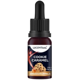 Lucovitaal Smaakdruppels Cookie-Caramel