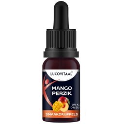 Lucovitaal Smaakdruppels Mango-Perzik