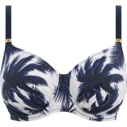 Fantasie - Maat 80E (EU) - Carmelita Avenue UW Gathered Full Cup Bikini Top Dames Bikinitopje