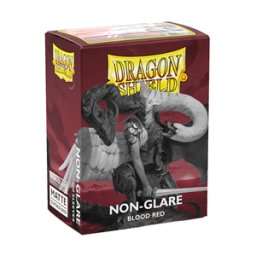 Dragon Shield - DS Non-Glare Matte Red (100 sleeves)