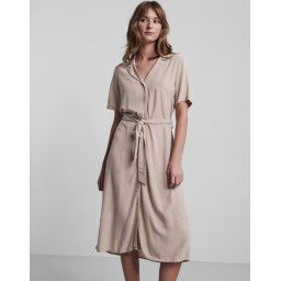 Pieces Maat M PCOLIVIA SS DRESS NOOS BC Dames Jurk