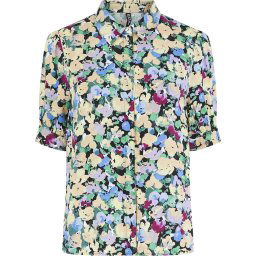 Pieces - Maat L - PCVIGGI 2/4 SHIRT BC Dames Blouse