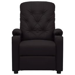 vidaXL Massagestoel kunstleer zwart