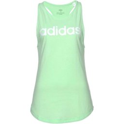 adidas - Maat L W E Lin Loos Tk Dames Sporttop - Glow Green/White