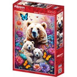 Bears - Maternal Love Collection Puzzel (1000 stukjes)