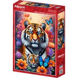 Tigers - Maternal Love Collection Puzzel (1000 stukjes)