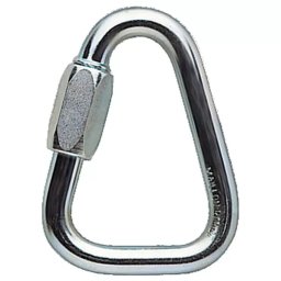 PETZL Maillon Delta Steel - Driehoekige sluitring