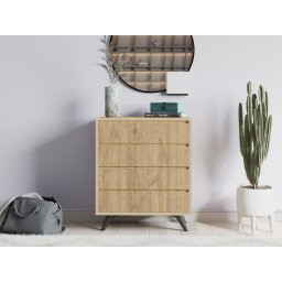 Commode TUVERA 4 lades eik