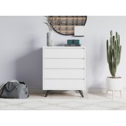 Commode TUVERA 4 lades wit