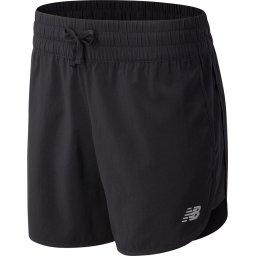 New Balance - Maat S Core 5 inch Short Dames Sportbroek - BLACK
