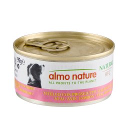 1x95g Kalf met Ham Almo Nature Classic Hondenvoer