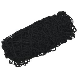 vidaXL Aanhangwagennet elastisch touw 3x2 m polypropeen zwart