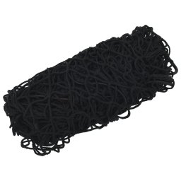 vidaXL Aanhangwagennet elastisch touw 3x2,5 m polypropeen zwart