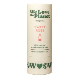 We Love The Planet Sweet Rose Deodorant Stick