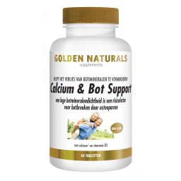 Golden Naturals Calcium & Bot Support Tabletten