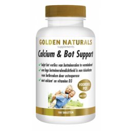 Golden Naturals Calcium & Bot Tabletten