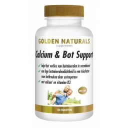 Golden Naturals Calcium & Bot Tabletten