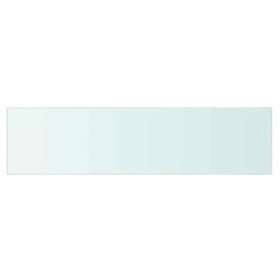 vidaXL Wandschap transparant 80x20 cm glas